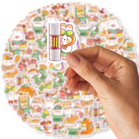 30pcs Pegatinas De Conejo Lindo Graffiti De Dibujos Animados Para Decorar Cuaderno Maleta Moto Scrapbook PVC Impermeable Y Duradero Tamaño 6.5x4.5cm - details 6