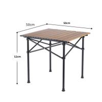 ARISE SHOP-Mesa plegable portátil de camping,Mesa de picnic para exteriores,mesa plegable para acampar,muebles al aire libre 50x50x52cm - details 1