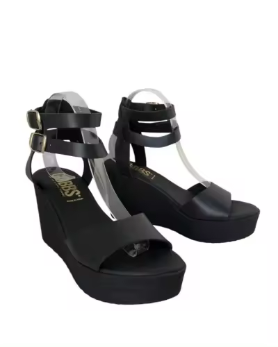 SHOES SANDALIA CUÑA PIEL PLANTA GEL SHOES - 1