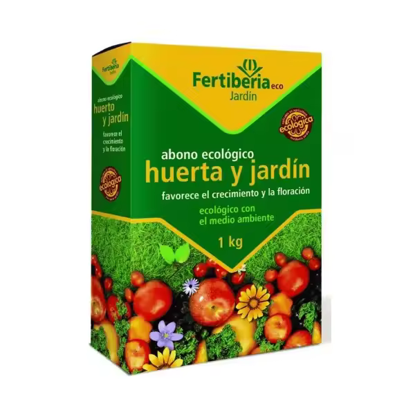 FERTIBERIA - ABONO ECOLOGICO HUERTA Y JARDIN 1 KILO - 1
