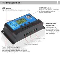 Kit De Panel Solar 300W 18V PET Marco De Aluminio Monocrystalline Recargable Portátil Para Uso Exterior Banco De Energía Para Móvil - details 19