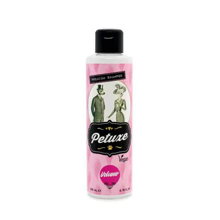 Petuxe Cosmetics Champú Volumen Extra para Mascotas | Vegano | Sin Sulfatos y Silicona - 1