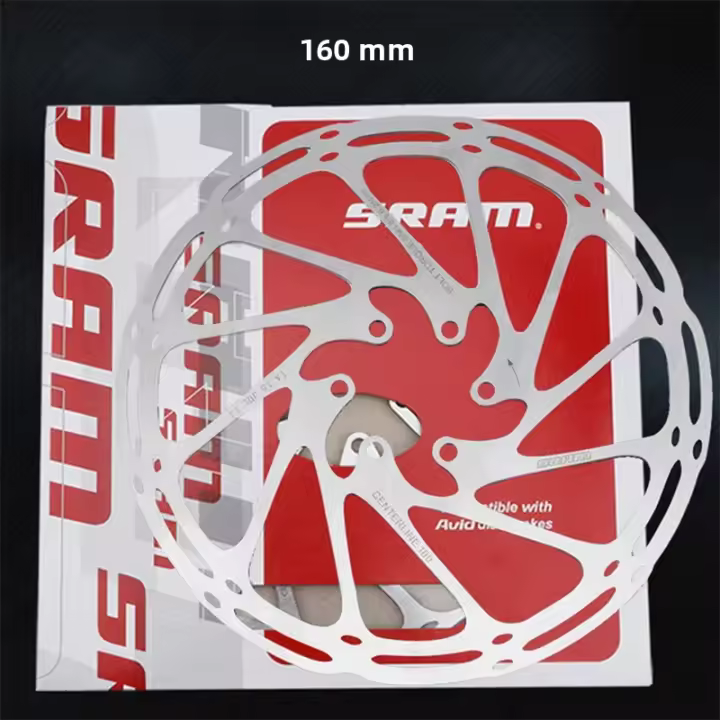 Freno De Disco De Bicicleta MTB En Acero Inoxidable Rotor De Centro 160mm 180mm 203mm Frenos Hydraulicos Para Carretera Y MTB - 1