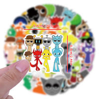 Pegatinas Incredibox Sprunki 10/30/55pcs Juego De Música Anime Resistentes Al Agua Para Niños Decoración De Laptop Moto Carrito - details 4