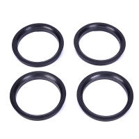 Anillos Centricos De Eje De Rueda De Plástico 4Pcs 66.6-57.1mm Para Alineación De Neumáticos Accesorios De Neumáticos - details 1