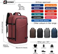 Bolsa de viaje mochila de cabina Bolsa de hombro portátil grande, rojo-B, minimalista o moderno - details 4