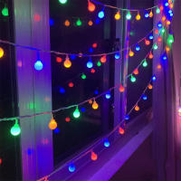 Luces De Cadena Operadas Por Batería 33 Pies 80 LED Luces De Globos Para Camping Decoración De Fiesta Navidad Boda Y Dormitorio - details 6