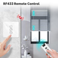 Interruptor De Cortina ZigBee MOES Panel De Toque De Vidrio 2.5D Inteligente Compatible Con Alexa Google Home Tuya Control Remoto Por App - details 2