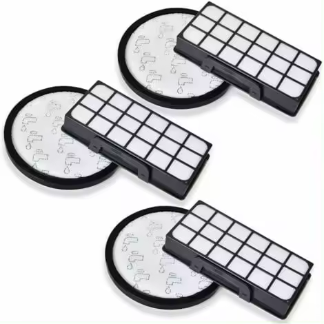 Juego de 3 Filtros Para Aspirador Rowenta - Compatible RO6921EA, RO6941EA, RO6951EA y más - 1