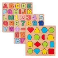 Rompecabezas De Madera Montessori Para Bebés Juego Educativo 3D Animal De Película Juguetes Para Niños De 1 a 3 Años Unisex - details 18