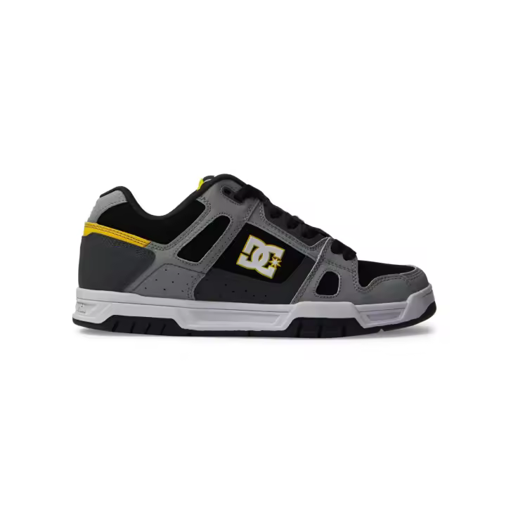 Zapatilla DC Stag-Grey/Yellow - 1