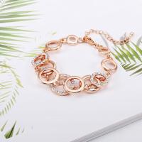 Ouran Pulsera Anillo Pulsera de Cadena para Mujer Pulsera de Plata chapada en Oro para niñas - details 2