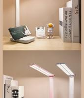 Lámpara De Escritorio LED Táctil Recargable USB Con 3 Niveles De Iluminación Protección Ocular Plegable Para Dormitorio Lámpara De Noche Para Mesa Al Final Del Camastro - details 12