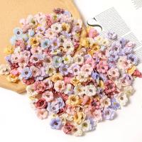 50Pcs Cabezas De Rosas Artificiales Multicolores Miniatura En Seda Para Decoración De Hogar Bodas Artesanía Wreath Regalos Accesorios - details 11