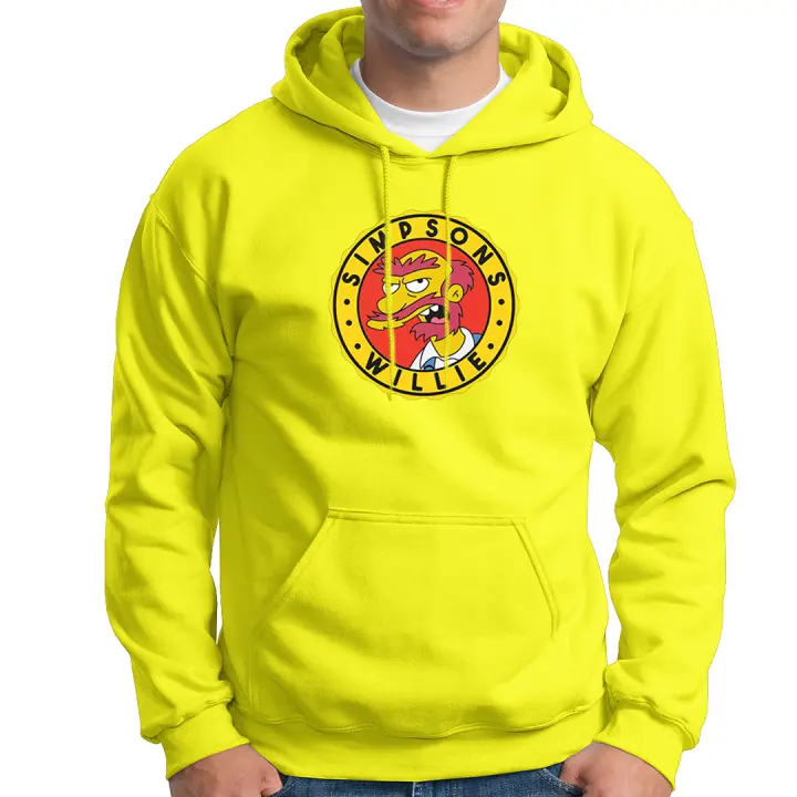 Sudadera con capucha Los Simpson. Simpsons. Homer. Bart. Lisa. Marge. Maggie. Abraham. Taberna de Moe. Barney. Lenny. Carl. Milhouse. Nelson. Varios colores. Todas las tallas. - 1