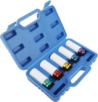 Juego De Protección Para Rodillos De Impacto Con Codos De Plástico Duraderos Tamaños 15mm 17mm 19mm 21mm Y 22mm Herramientas De Reparación De Automóviles - details 0