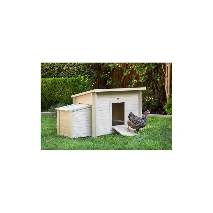 FINCA CASAREJO Gallinero Dallas para Exterior - Capacidad 4-6 gallinas - ECOFLEX Material sostenible y Duradero. - 1