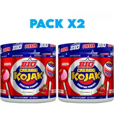 Pack de 2 Creatinas Creapure BIG Kojak 250g - 1