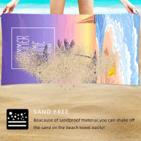 Toalla de playa de terciopelo de doble cara, toalla deportiva de microfibra para yoga, toalla absorbente de secado rápido para baño y natación. - details 7