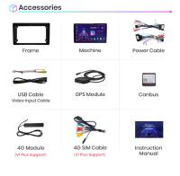 Junsun Android 13 Radio Para Audi A4 B6 2000 2001 2002 2003 2004 2005 2006 2007 2008 2009 DSP Navegación GPS Reproductor Multimedia 2 DIN Inalámbrico CarPlay Android Auto Radio - details 24