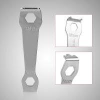 Llave a perno, llave a bicicleta para bandeja de llave a llave Perno a manivela Perno de cadena de bicicleta de plata Llave de herramienta de reparación de bicicleta fija Llave a manivela de bicicleta de montaña - details 2