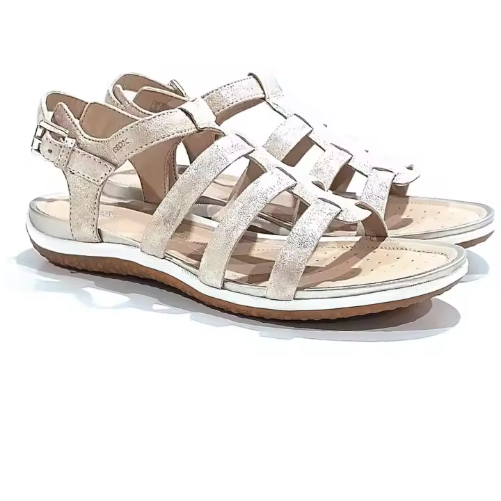 Sandalias Geox modelo 121-D72R6A para Mujer en color Plateado - 1