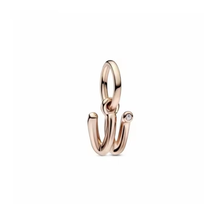Charm Colgante Letra Minúscula w del Alfabeto - 782481C01 - 1
