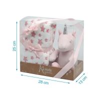 Kiokids Peluche Unicornio Con Mantita 100% Poliester - details 0