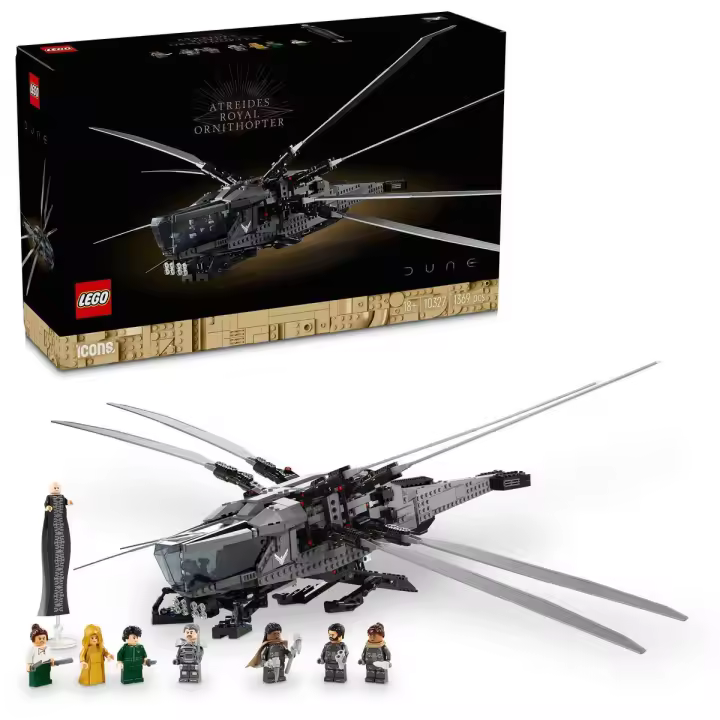 LEGO 10327 Icons Dune: Atreides Royal Ornithopter Set para adultos - 1