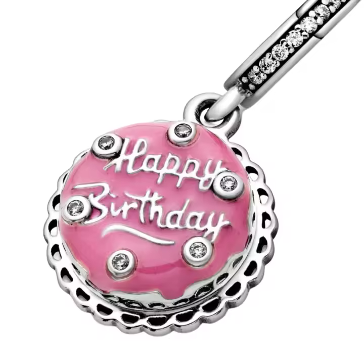 Charm Colgante Tarta de Cumpleaños - Charm Universo - 1