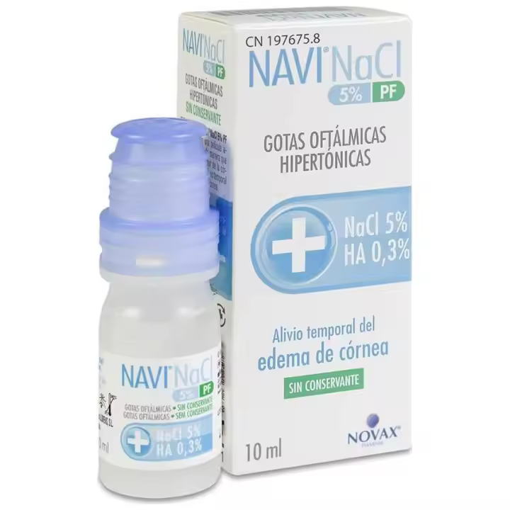 Navi Nacl 5% Pf Solución Oftálmica 10Ml - 1