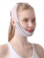 Cinturón Elástico Para Levantar La Cara Durante El Sueño V Forma Banda De Adelgazamiento Facial Reductor De Doble Mentón Strap Para Delgazar La Cara - details 4