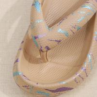 Zapatillas De Verano Para Hombre Con Estampado Doodle Plataforma Suave Antideslizante Comodidad Total Para Playa Y Uso Casual - details 2