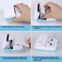 VENTRONIK Mini Impresora Portatil Termica para Movil - Impresora Sin Tinta - Gatoprint - Catprint - Compatible con Ios - Android - Recargable - Bluetooth - details 3