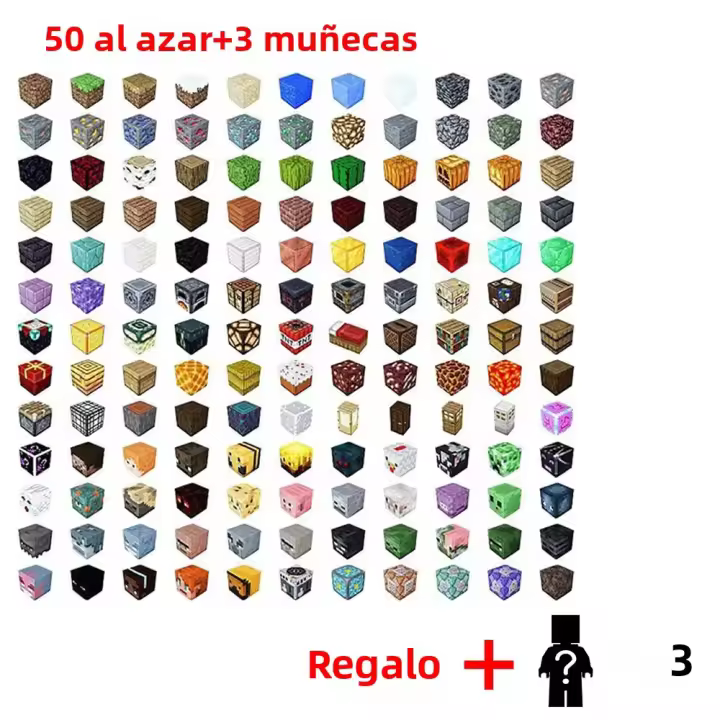 Juego De Construcción Magnético Para Niños Y Niñas Con 50-300 Bloques Cubo Del Mundo DIY Modelo Sensorial Educativo Para Edad Infantil - 1