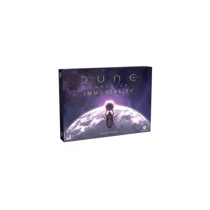 Dune Imperium: Immortality + carta promo, expansión dune imperium Dire Wolf Digital  Español  juego de mesa - 1