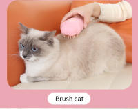 Peine Para Mascotas Coloreado Con Tecnología De Vapor Elimina Pelo Flotante Y Desenreda Sin Necesidad De Baño Universal Para Gatos Y Perros - details 4