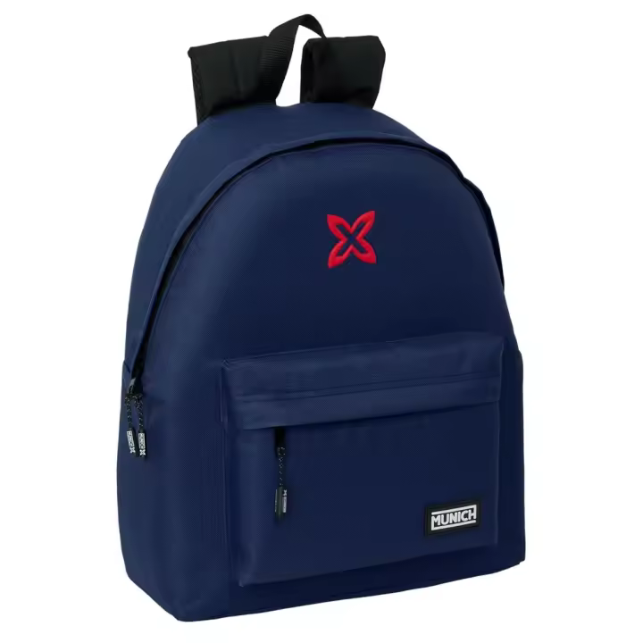 MOCHILA MUNICH BASICOS "MARINO" 33X42X15 CM (Safta 642422774) - 1