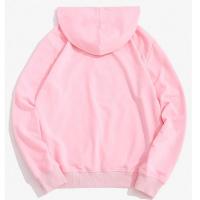 Sudadera De Moda Para Hombre Y Mujer Con Capucha Rosa Manga Larga Suéter Casual Con Bolsillo Exteriores Deportivos De Polyester Para Todas Las Estaciones - details 4