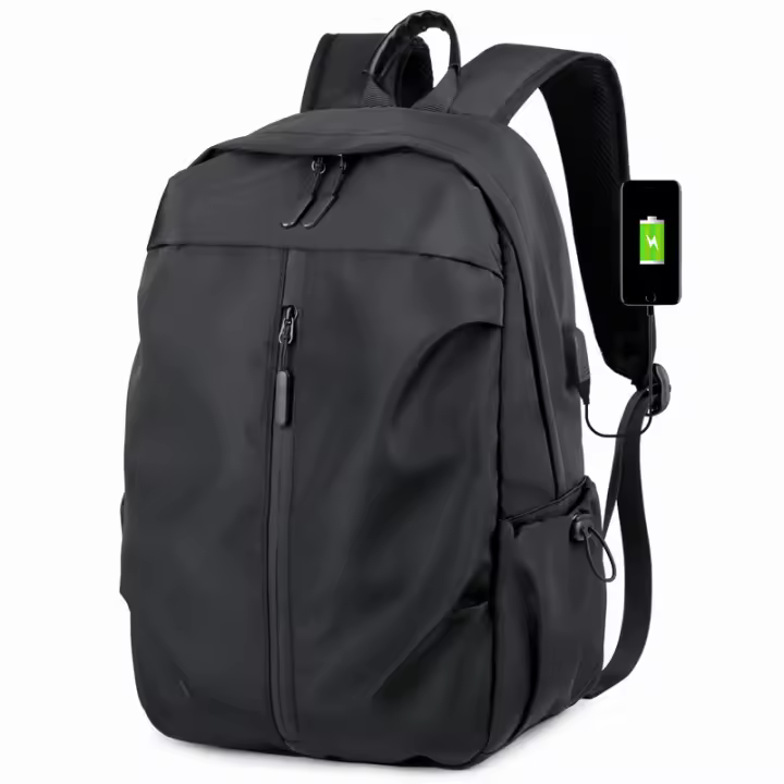 Mochila Senderismo 20-35 Litros Impermeable Mochipa de Viaje Gran Capacidad Mochila Trekking with USB Mochipa para Hombre Mujer para Montañismo Camping at Aire Libre, Negra - 1