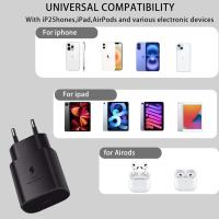 25W para Samsung EP-T2510N Cargador Original 25W Puerto USB-C (Sin Cable) Cargador Negro para Samsung Z Fold5, Z Flip5, Z Fold4, Z Flip4, S23 etc - details 1