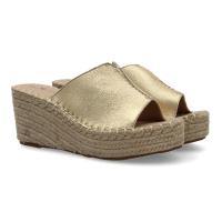 Davinia Shoes Alpargata de mujer de yute tipo zueco, comodas y elegantes, detalles de costuras con puntera abierta ideales para primavera verano. Shoes&Blues.es TF5154 - details 0