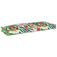 Cojín Exterior vidaXL Selva Tropical Poliéster 110 x 40 x 8 cm Patrón - details 1