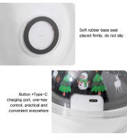 Proyector De Estrella De Navidad Con Humidificador LED USB Luz Ambiente Para Dormitorio Iluminación De Ambiente Con Humidificador Creativo - details 14