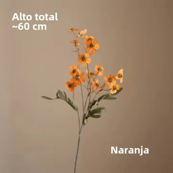 Decoración De Hogar Con Flores Simuladas Para Mesa De Comedor Y Sala De Estar Adornos De Flores Artificiales Para Bodas Y Fiestas - 1