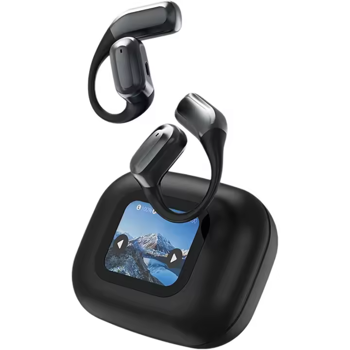 Auriculares con Bluetooth, audífonos con Traducción por IA, reproducción de música en 144 idiomas, audífonos con Traductor de Idiomas en tiempo real que admite 144 Idiomas (Negro) - 1