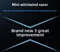 Afeitadora Eléctrica Para Hombres Recargable Por Tipo-C Mini Portátil Inteligente Para Viajes De Negocios Cuchilla De Acero Inoxidable - details 4