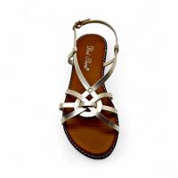 Calzados soraia✨ Sandalias Planas de Mujer con Pulsera Ajustable – Diseño de Tiras Cruzadas Elegantes – Zapatos de Verano Cómodos y Versátiles para Diario, Playa, Paseo o Fiesta ✨ Liso Bohemio - details 4