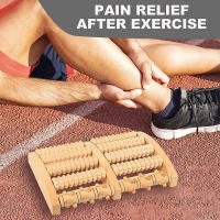 Rodillo De Masaje Para Pies De Madera Estimulador De Acupuntos Alivio Del Dolor De Fascitis Plantar Relajación Muscular De Los Pies Herramienta Manual Sin Químicos De Alta Importancia - details 0