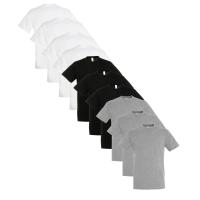 Conjunto de 10 camisetas básicas elegantes y cómodas - UNISEX - Marnaula - details 6